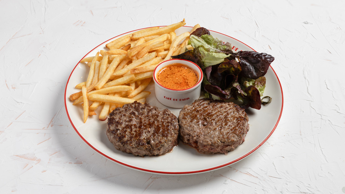 STEAK HACHÉ FRITES